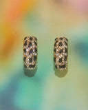 Boucles d'oreilles panthère
