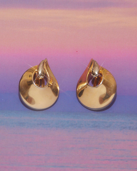 Boucles d'oreilles graphiques
