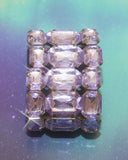 Bracelet strass violets