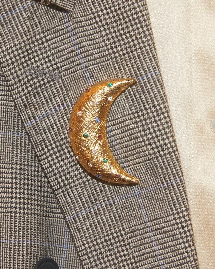 Broche Lune