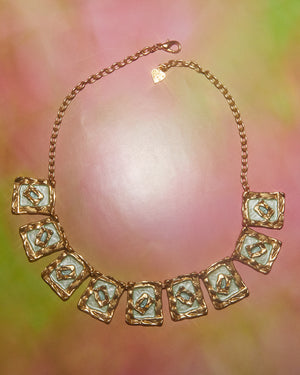 Collier céladon