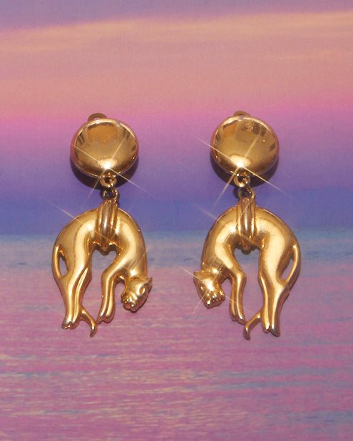 Boucles d'oreilles Panthère