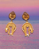 Boucles d'oreilles Panthère