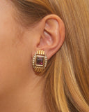Boucles d'oreilles esprit Art Déco