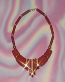 Collier laqué