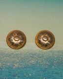 Boucles d'oreilles demi sphères