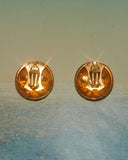 Boucles d'oreilles demi sphères
