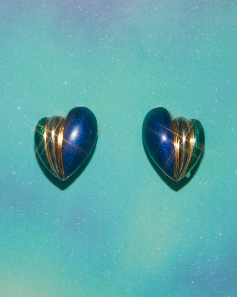 Boucles d'oreilles coeurs