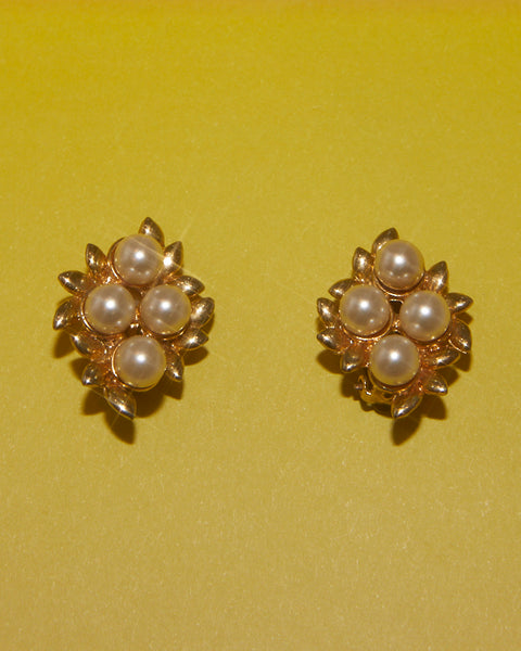 Boucles guirlande perle