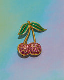 Broche Cerise